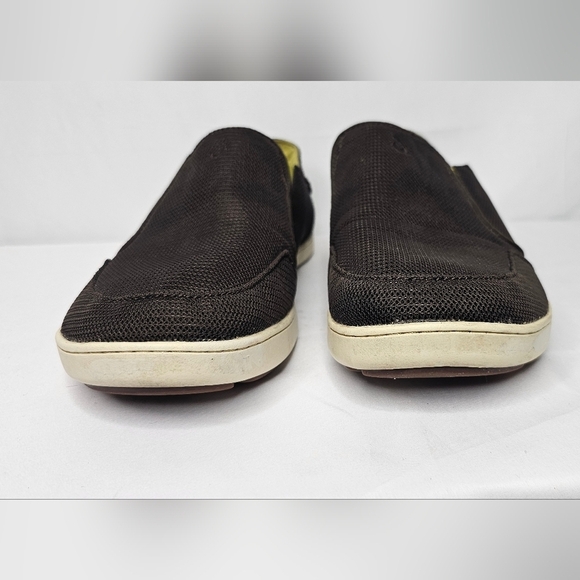 Olukai Nohea Mesh Shoe Men 11.5 Brown Slip On Convertible Comfort Sneaker Loafer - Picture 6 of 10